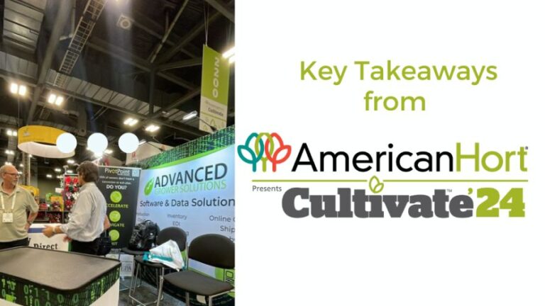 Key Takeaways from Cultivate24 from Advanced Grower Solutions