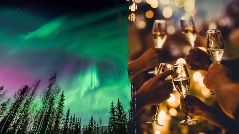 northern lights new years