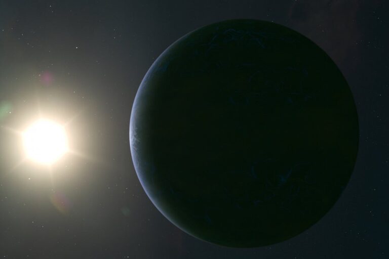 exoplanet with star